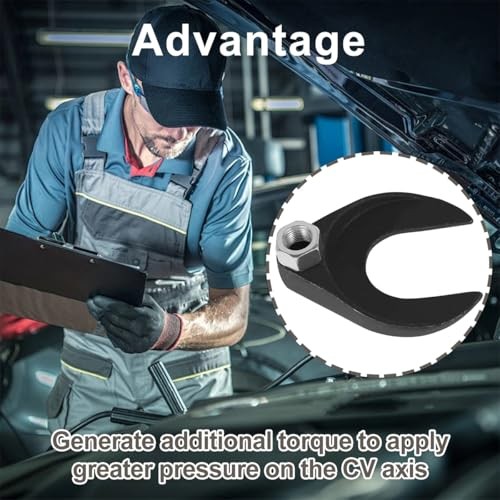 Car Inner CV Axle Puller Removal Tool, 48mm Front Wheel Drive Axle Attachment