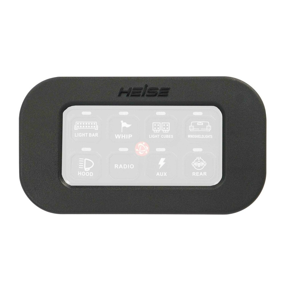 Heise HE-SWP8C 8-Gang Flush Mount Switch Panel