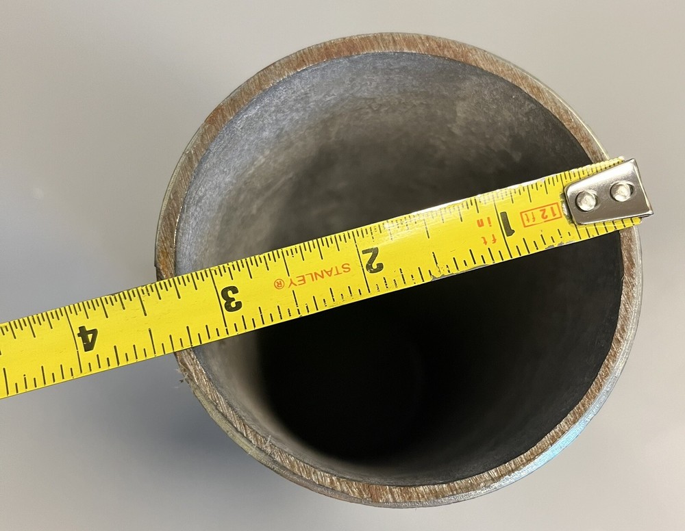 3" X 10-7/8" RUNNING THREAD CONDUIT PIECE PREVIOUSLY CUT