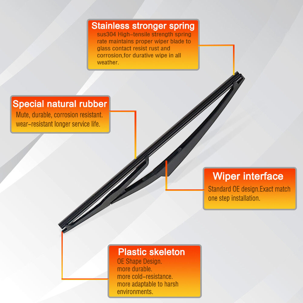 Rear Windshield Wiper Arm & Blade For Nissan ROGUE 2008- 2012 2013 28780JM00A