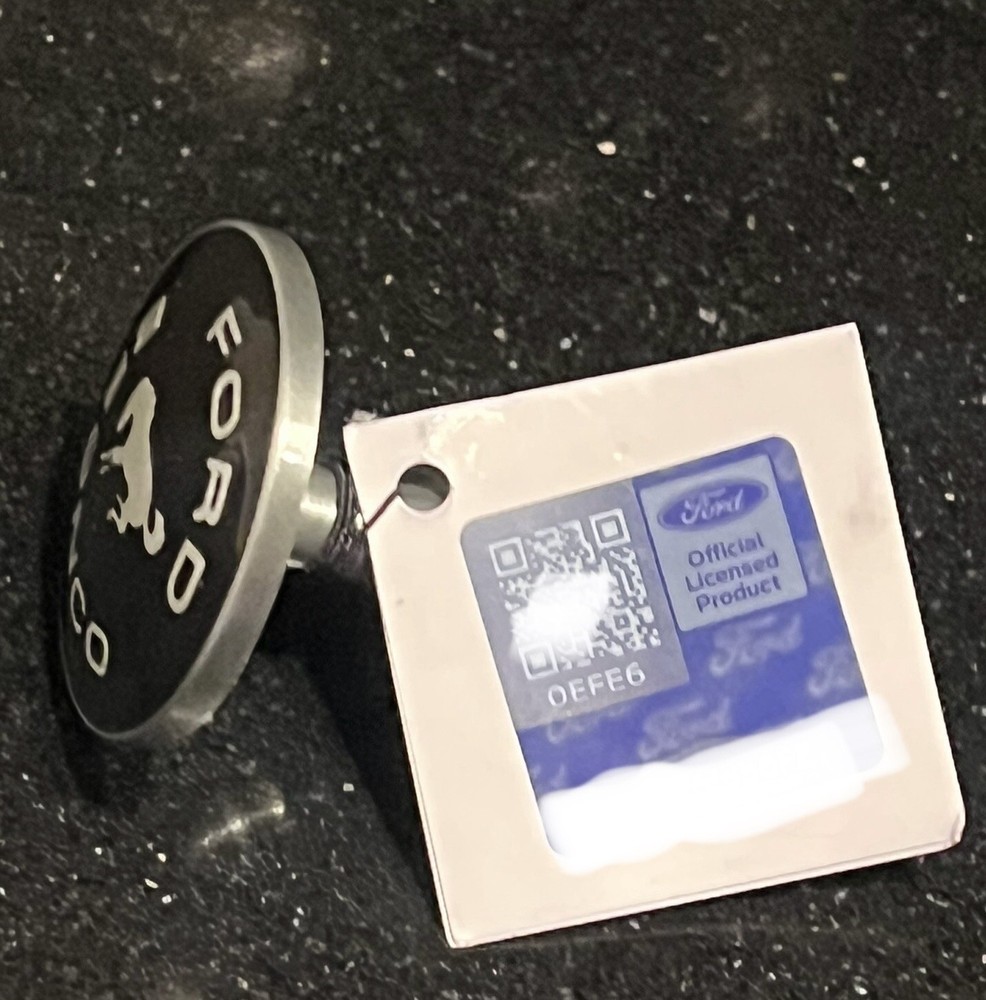 Ford Bronco Drawer Pulls Cabinet Dresser Pull Black Silver Round