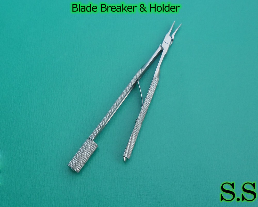 3 Blade Breaker and Holder 5" (cup shaped) Surgical Instruments
