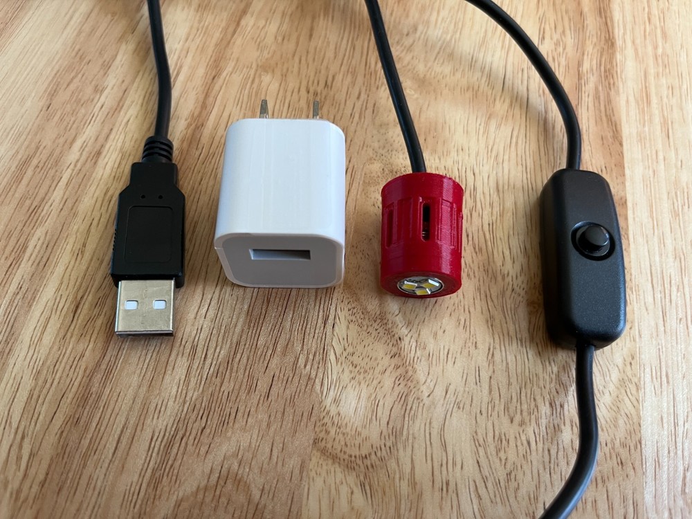 LED Work light for HORNADY LOCK N LOAD PRESS W/ SWITCH AND POWER SUPPLY