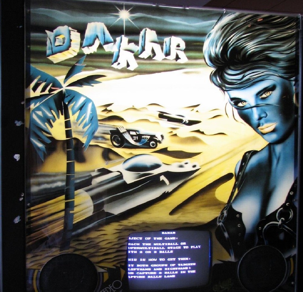 DAKAR (MR GAME) NON GHOSTING Lighting Kit custom SUPER BRIGHT PINBALL LED KIT