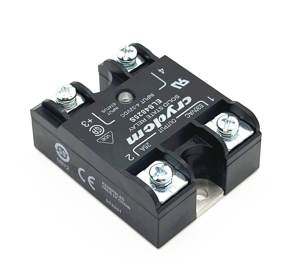 CRYDOM solid state relay ELS4825S 25A OUTPUT 530VAC INPUT 4-32VDC