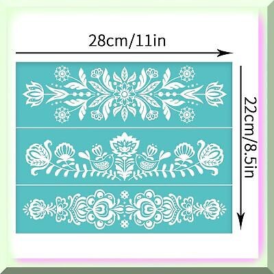 2-Piece Self-Adhesive Silk Screen Printing Kit for DIY Projects