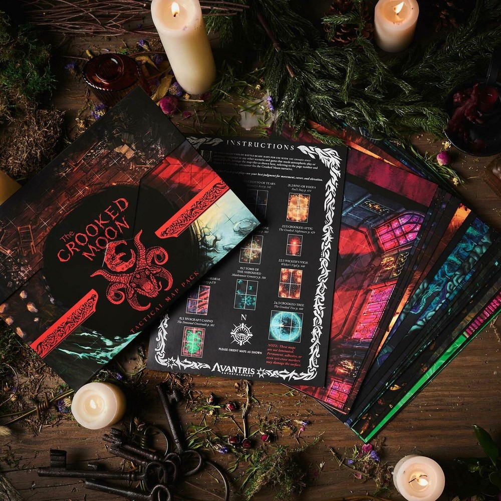 The Crooked Moon RPG: Tactical Map Pack