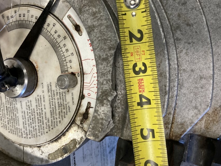 Enerpac Cyclone bender 1/2 - 1 1/2, B2000