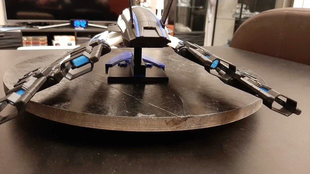 MASS EFFECT SSV Normandy SR2 Spaceship Painted Model 3D Print