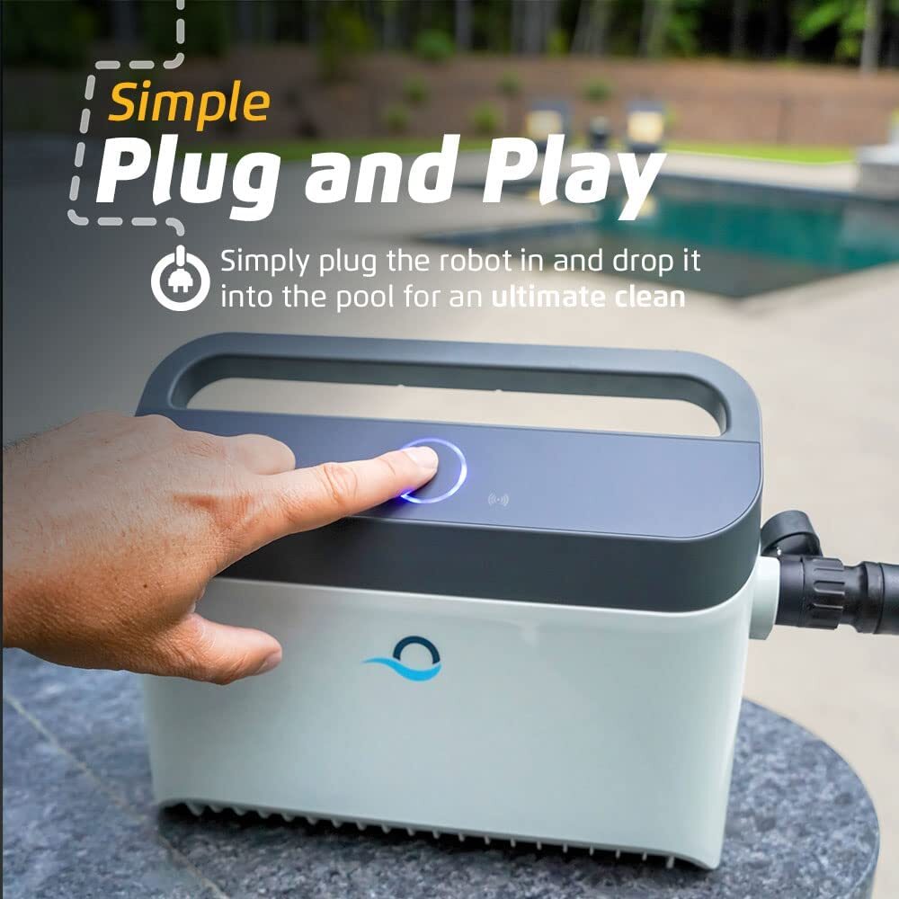 Dolphin Nautilus CC Plus Robotic Pool Vacuum Cleaner with Wi-Fi Control & Caddy