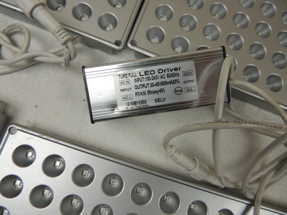 (5) LED PANEL GROW LIGHT HANGING LAMP RED & BLUE