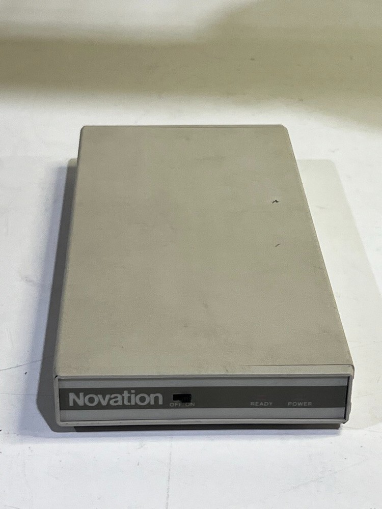 Vintage Novation Smart-Cat Plus Modem with Software & Manual - AS-IS
