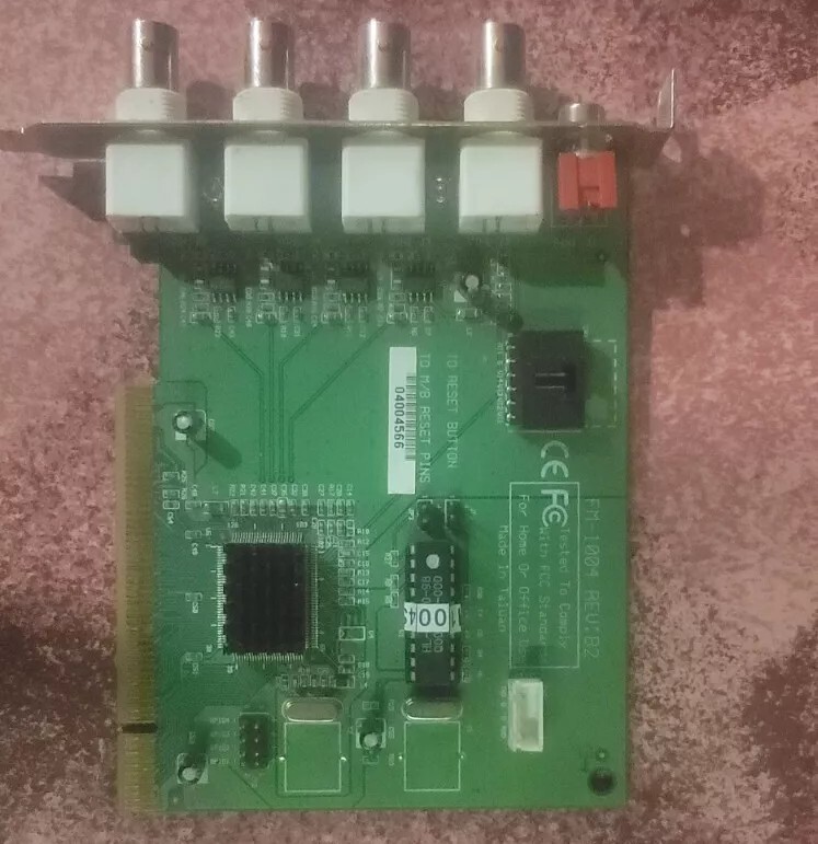FM1004 Video Capture PCI DVR Card