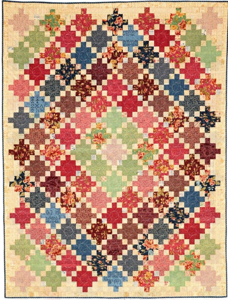 Tranquil Paths Quilt Pattern Pieced TV