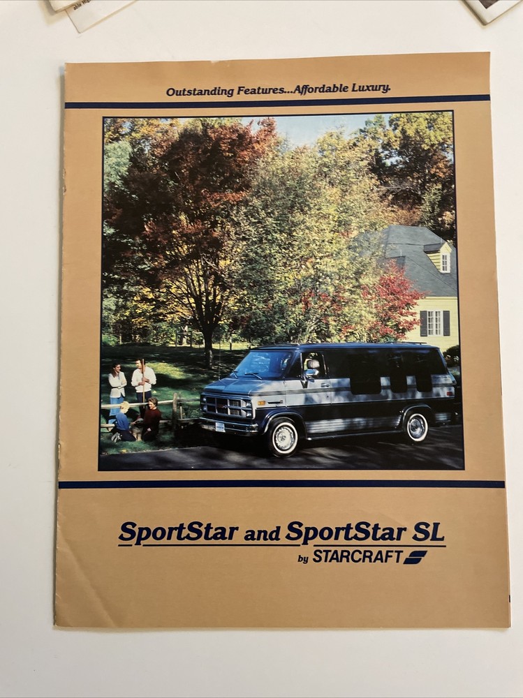 1984 Starcraft Brochure Van Conversion