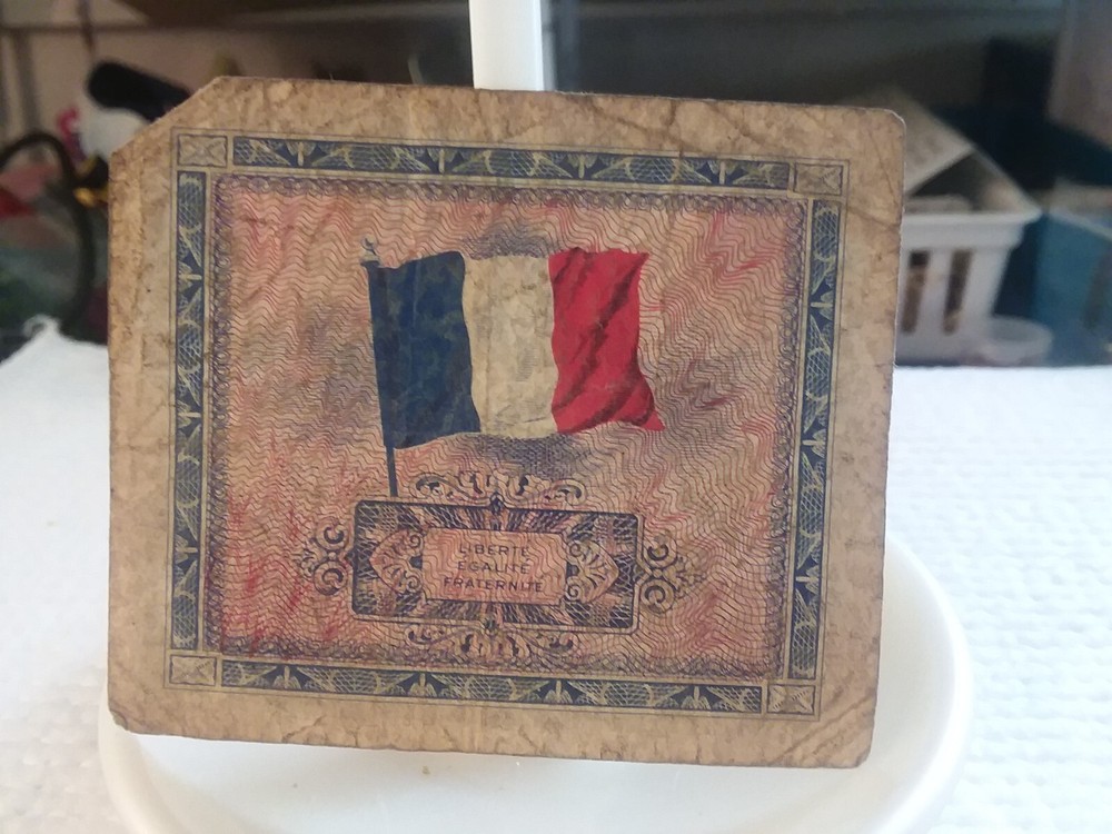 France - WWII 1944 10 Francs Note