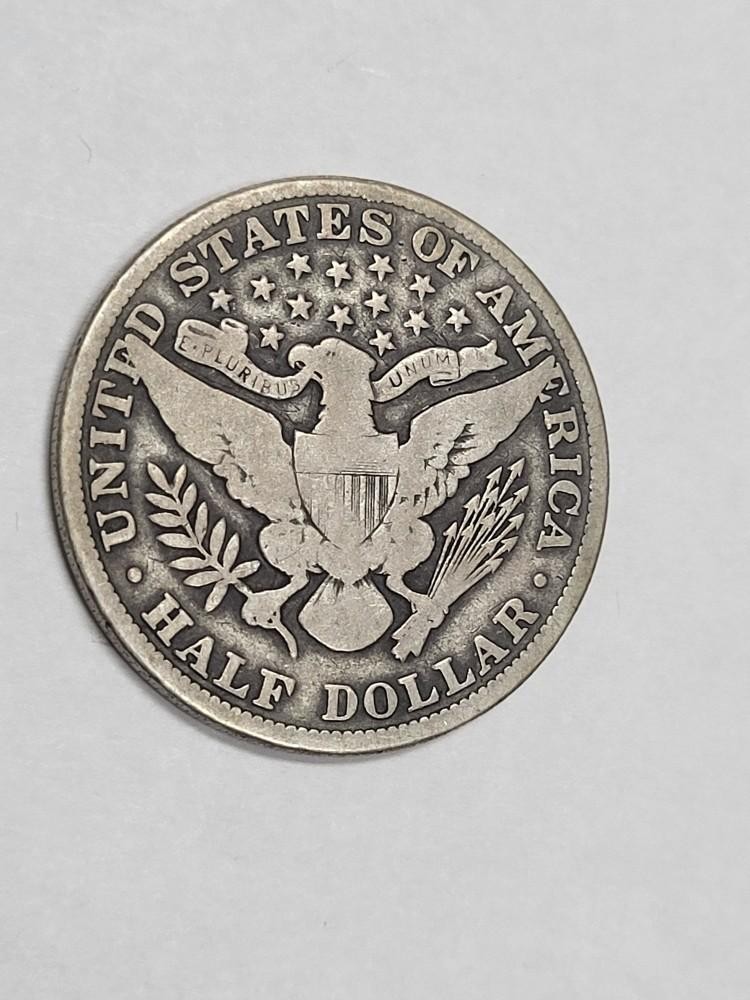 1914 Barber Half Dollar Very Good