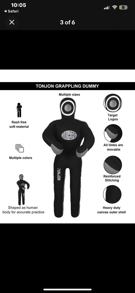 Mixed Martial Arts Training Dummy And Sparring Gear