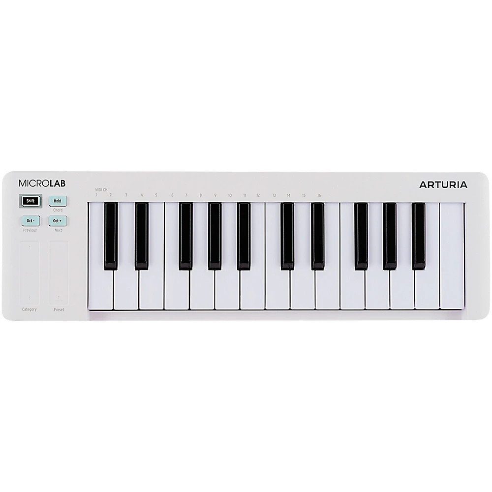 Arturia MicroLab mk3 MIDI Controller White
