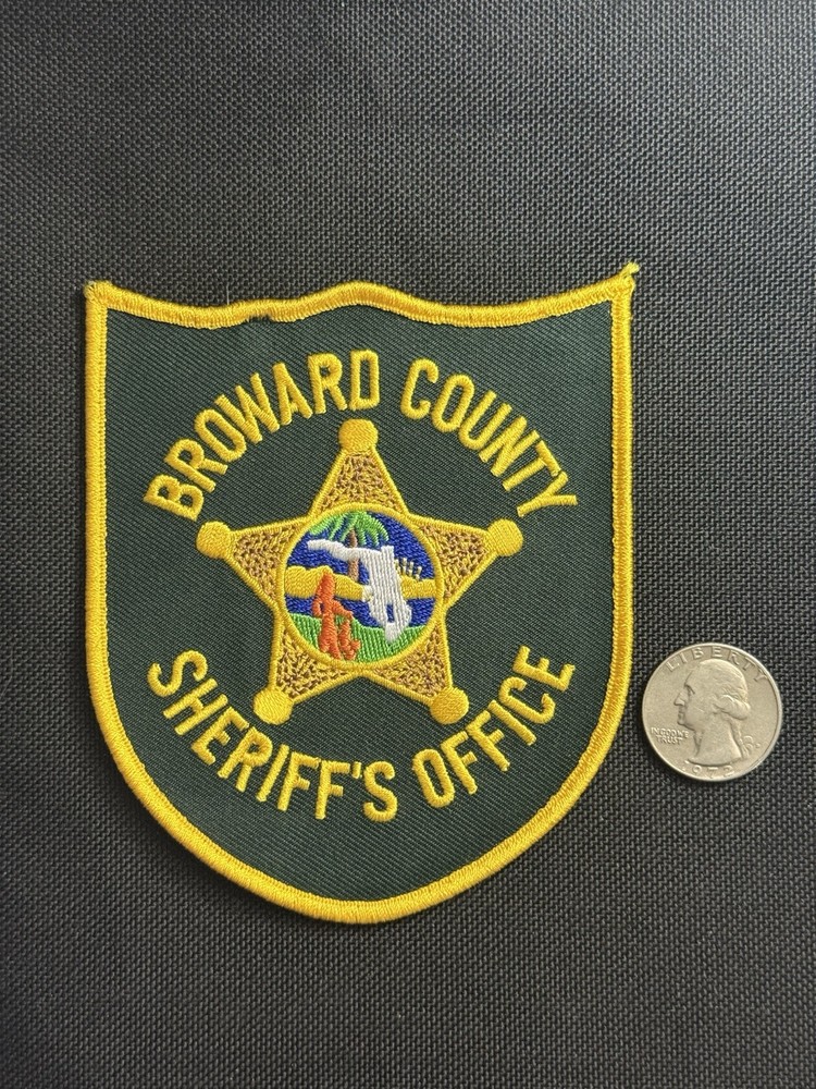 Broward County Florida Sheriff’s Office Uniform Patch - New Condition