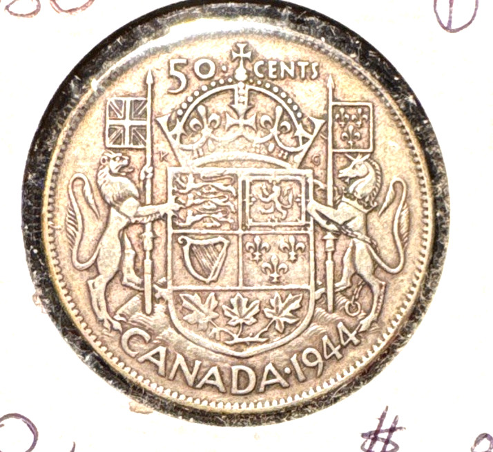 Canada 1944 half dollar KM 36 VF+ (1)