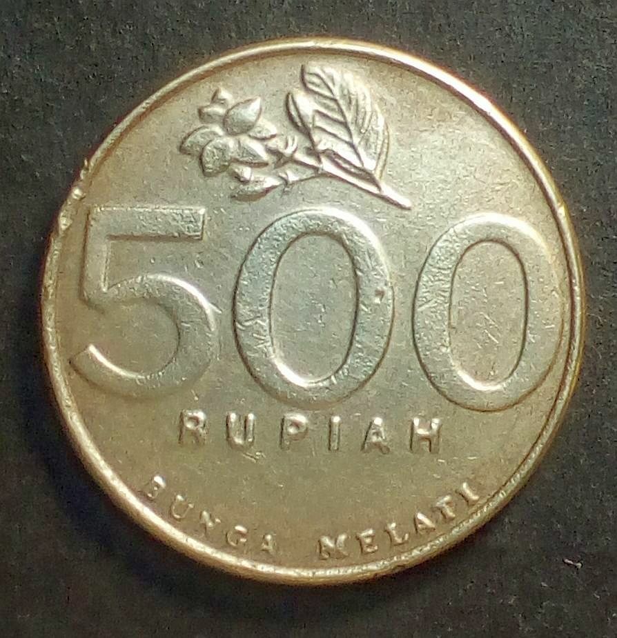 Indonesia 500 rupiah 1997 Rare