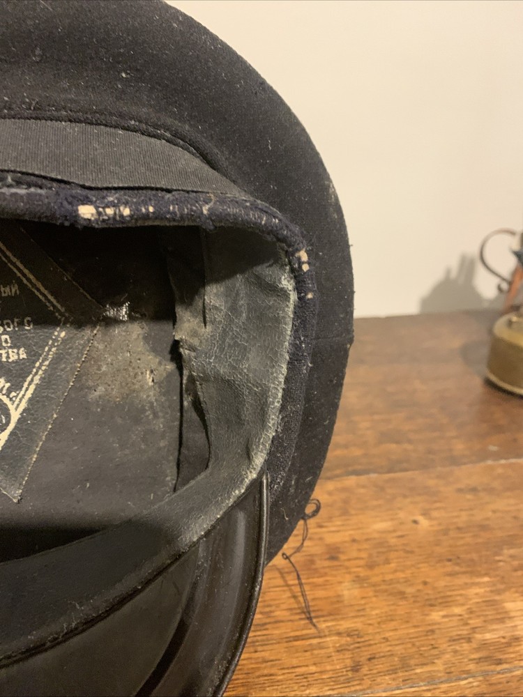 Old Russian Navy Peak Cap