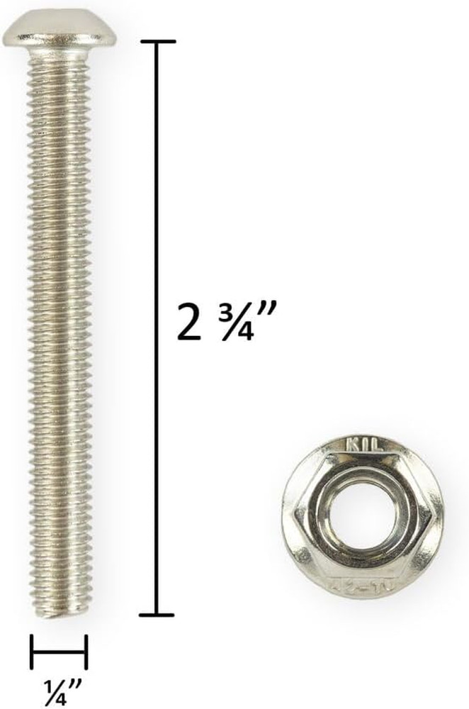 SWIMLINE HYDROTOOLS Pool Ladder Step & Hardware Replacement – One Size Bolt Repa