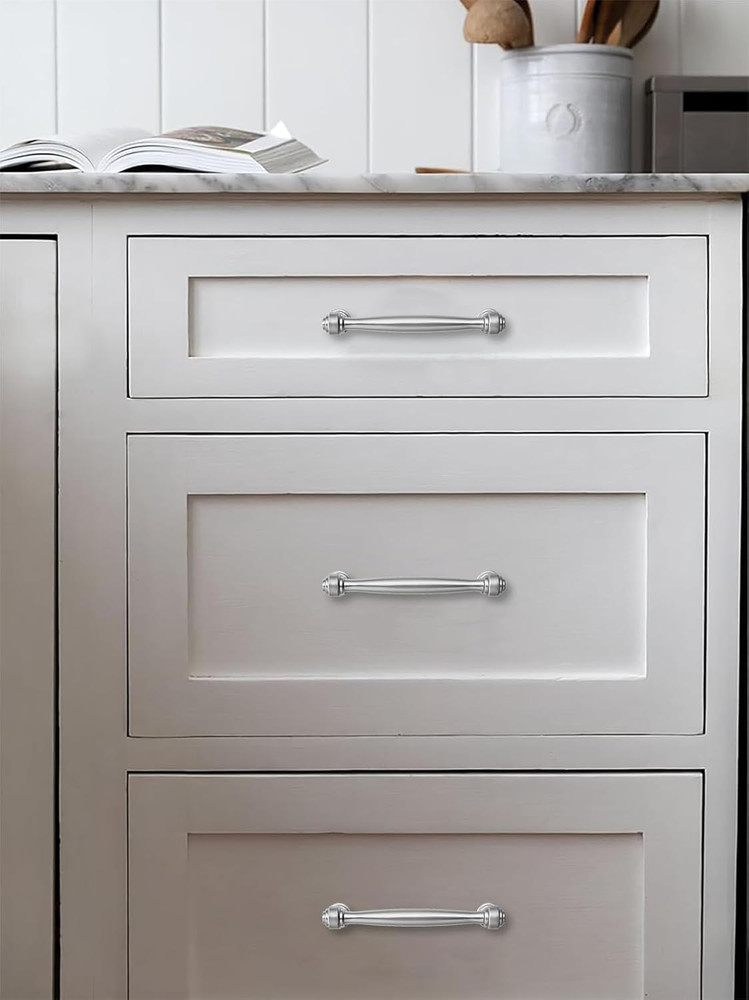 10 Pack of 10" Brushed Satin Nickel Cabinet Pulls for Kitchen & Bath