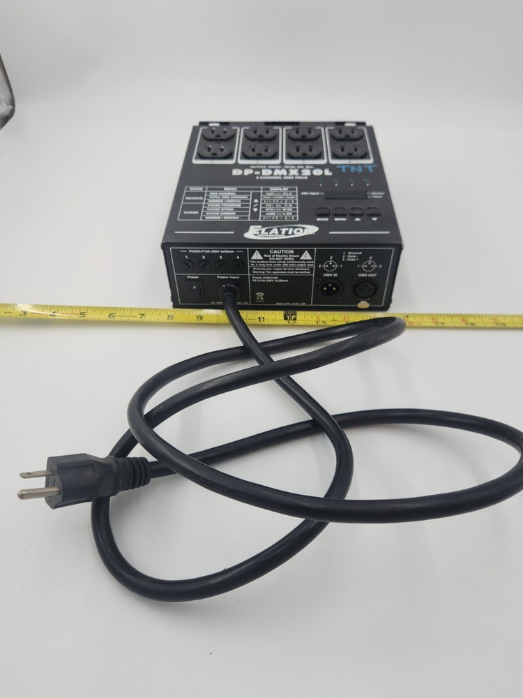 ELATION PROFESSIONAL DP-DMX20L 4 CHANNEL DMX PACK