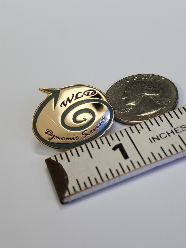WLD Dynamic Services Lapel Pin Advertising