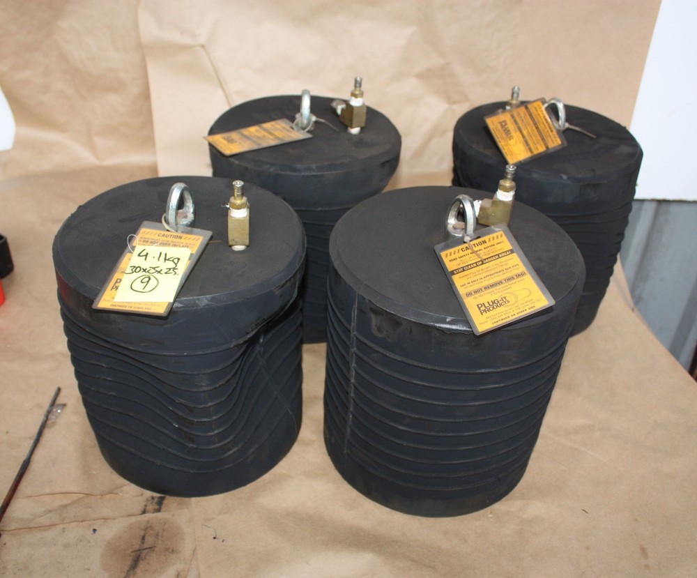PLUG-IT PRODUCTS 10" inch pipeline pipe test isolation plug P.N. 100-10