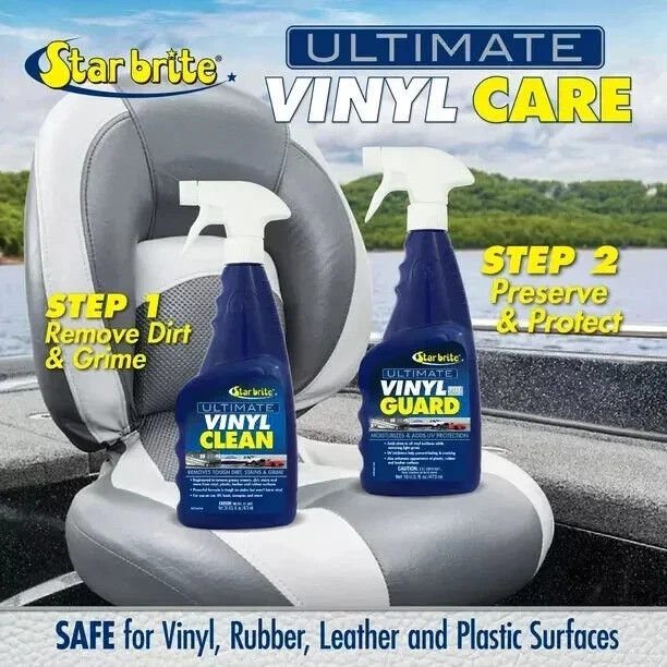Star Brite Ultimate Vinyl Clean Spray - Multi-surface Cleaner For Auto