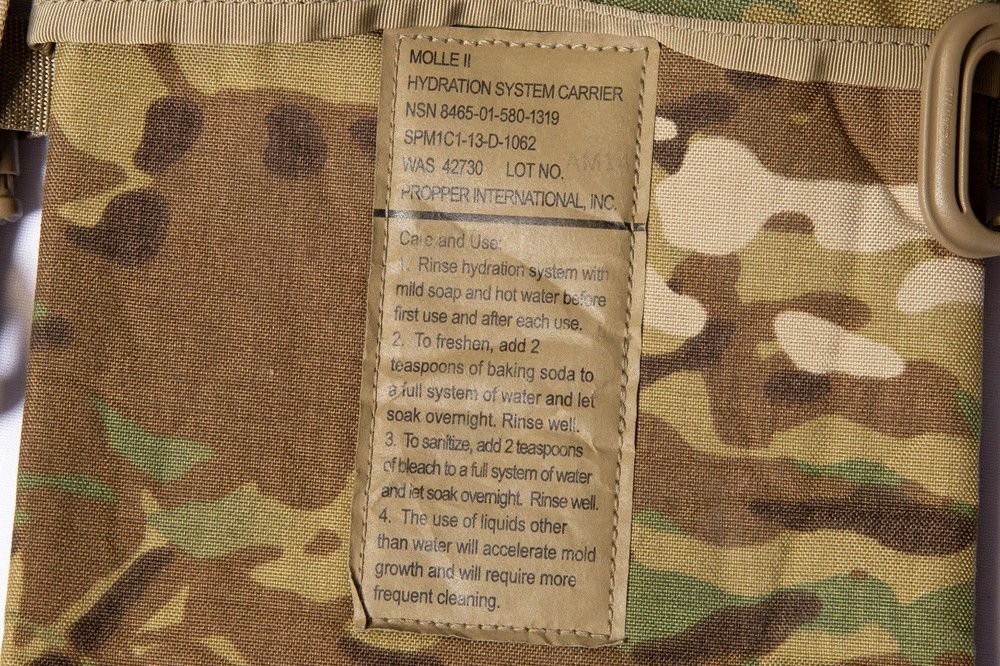 USGI OEF-CP Multicam Hydration Carrier with NEW Water Bladder