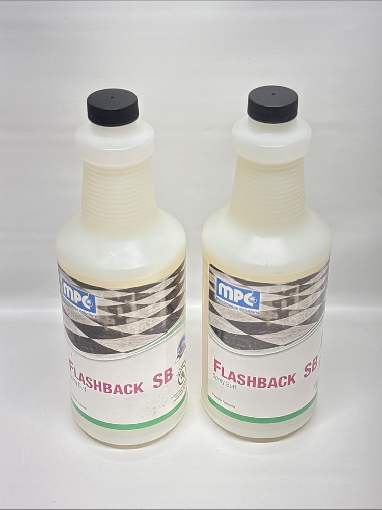 2-MPC Flashback SB Flash Back Spray Buff Floor Finish Maintenance 1 Quart