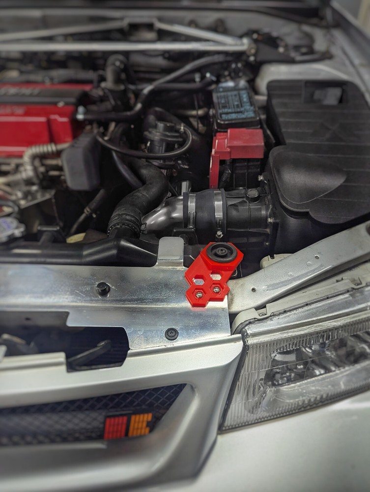 Radiator Stay Bracket - Mitsubishi Evolution 4 5 6 CP9A CN9A - Multiple Colors