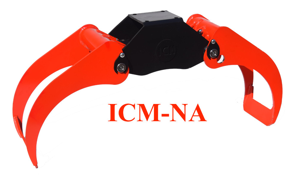 ICM Light Log Grapple GRA-L Series for logs/ brush/ ties/ waste