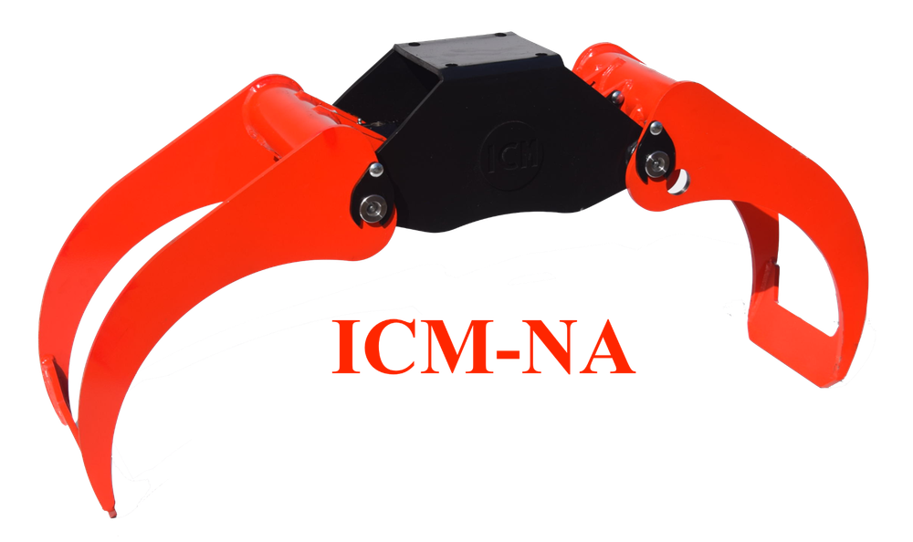 ICM Light Log Grapple GRA-L Series for logs/ brush/ ties/ waste