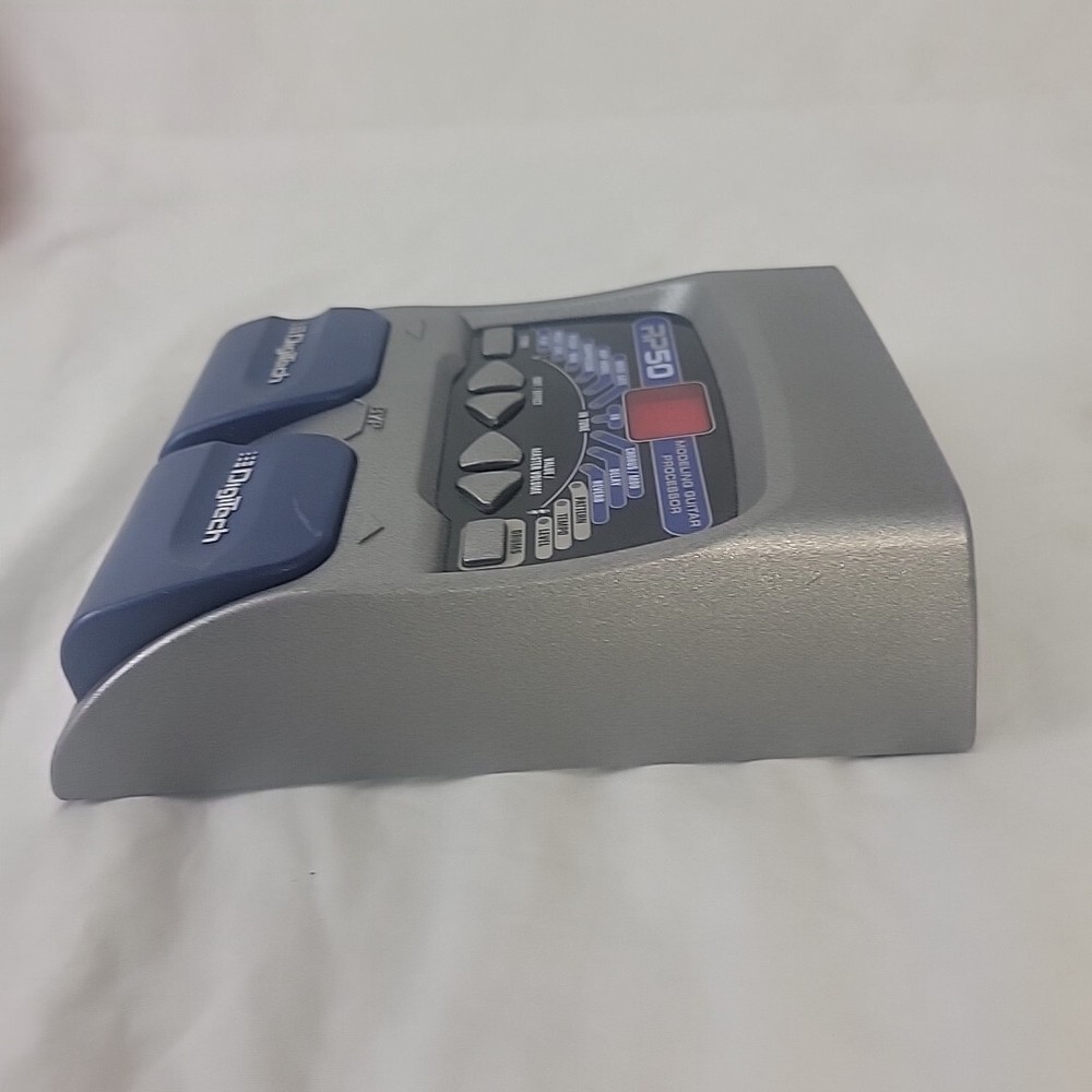 DigiTech RP50 Multi-Effect Modeling Guitar Processor Effects Pedal No Cord As Is