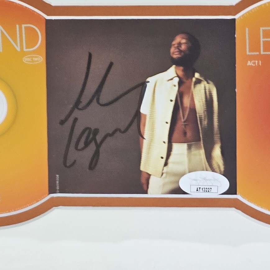 John Legend Signed Autographed Legend CD JSA Authenticated Framed