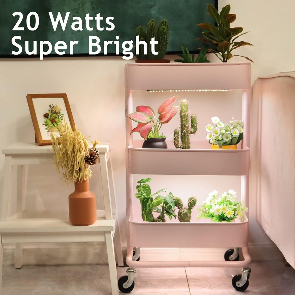 LBW Plant Grow Light, Full Spectrum Light for Indoor 2 Pack, 2 Pack