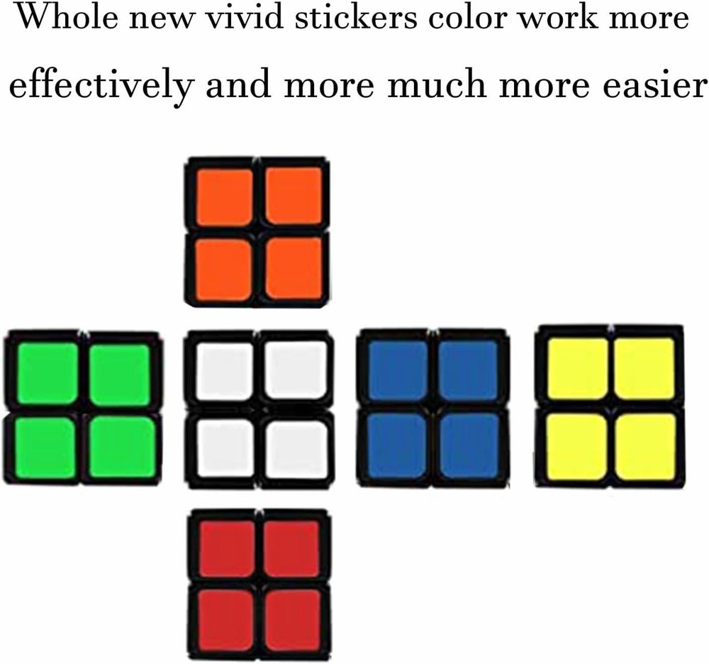 2x2x2 Puzzle Cube, Black