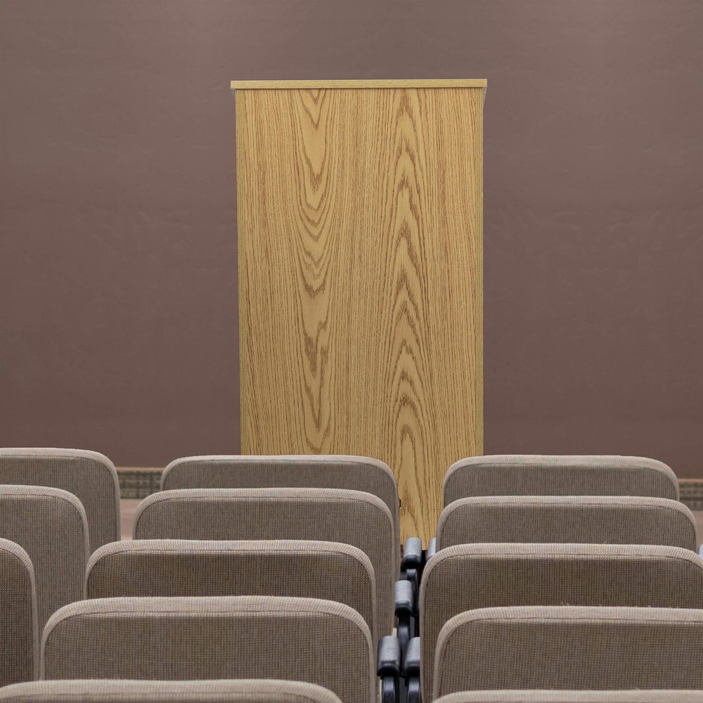 Scranton & Co Stand-Up Full Podium in Oak