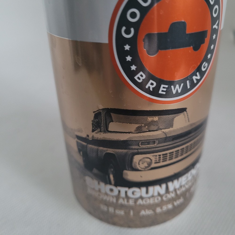 Beer Can- Shotgun Weddng- Empty Bottom Opened. 12 Oz.