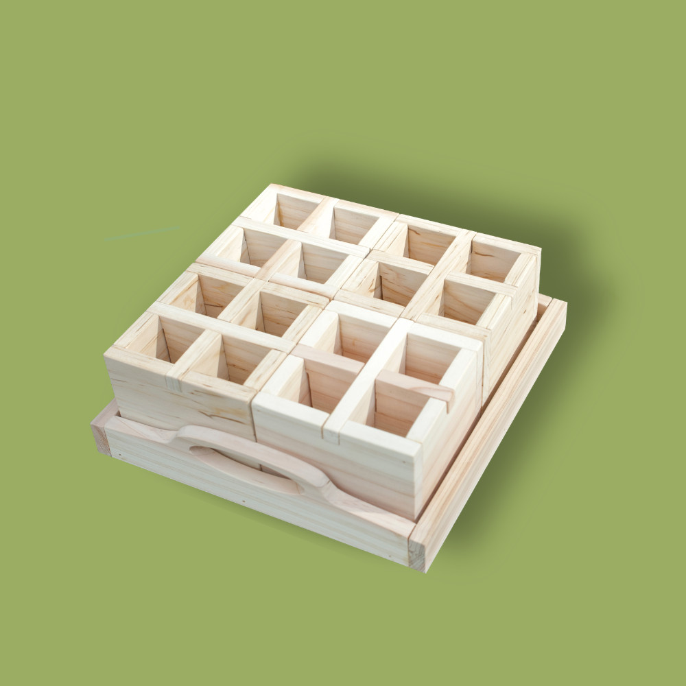 The NATURAL SEED STARTING KIT, *Last Many Years* High Quality, Replace Plastic
