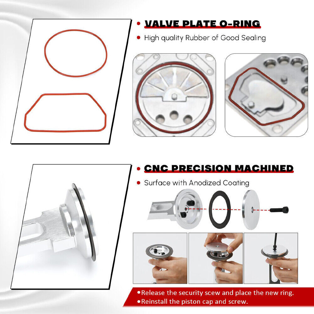 KK-4835 Air Compressor PistonKit ACG1 Connecting Rod for Devildiss Replacement