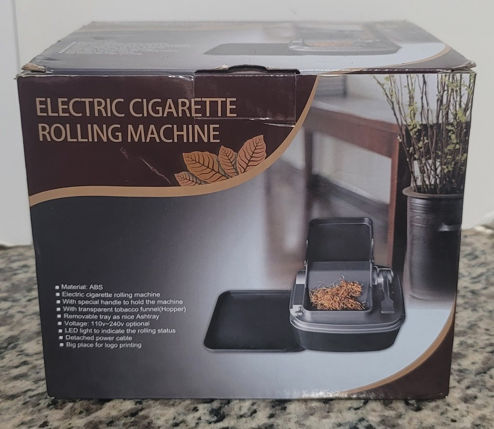 Electric Basket Cigarette Rolling Maker Machine Injector Rohs works great