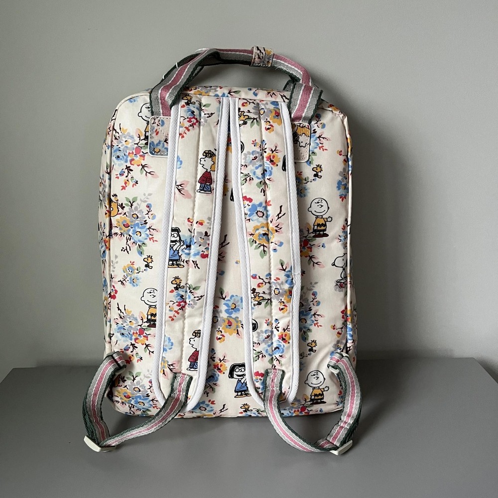 Cath Kidston Floral Snoopy Medium Backpack New NWT