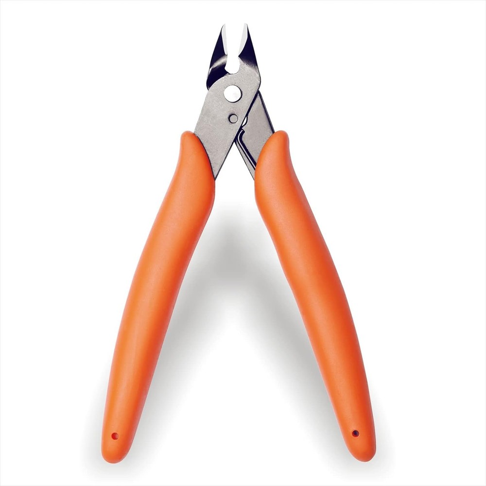 KATA Micro Wire Cutters Pliers: Precision Flush Cutter Tools Small, Orange