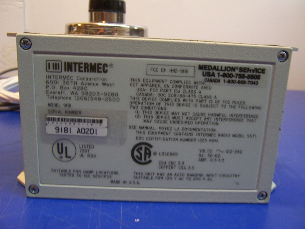10948 INTERMEC 9181 BASE RADIO